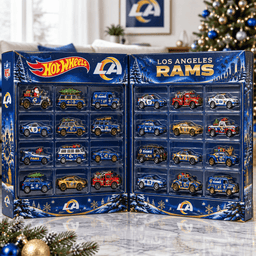 Los Angeles Rams Premium Mini Car Advent Calendar