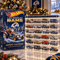 Los Angeles Rams Premium Mini Car Advent Calendar