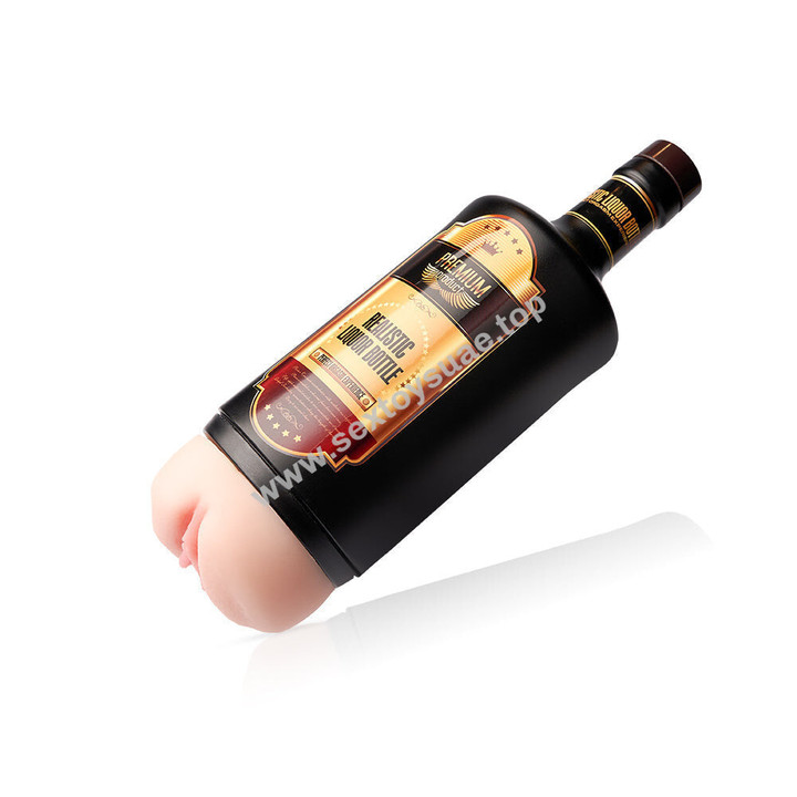 Rum Bottle-Like Manual Masturbator Cup