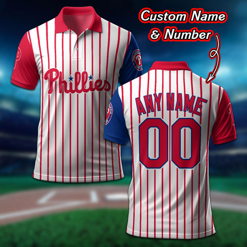 Philadelphia Phillies | Personalized Polo Shirt FT16425