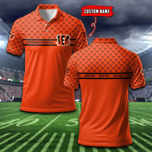 Cincinnati Bengals | Personalized Polo Shirt | Gift For Fans