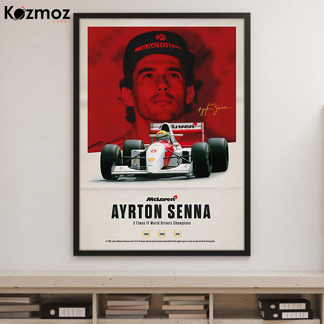 Senna's powers of concentration used to focus young drivers | Ayrton Senna  - A Tribute to Life