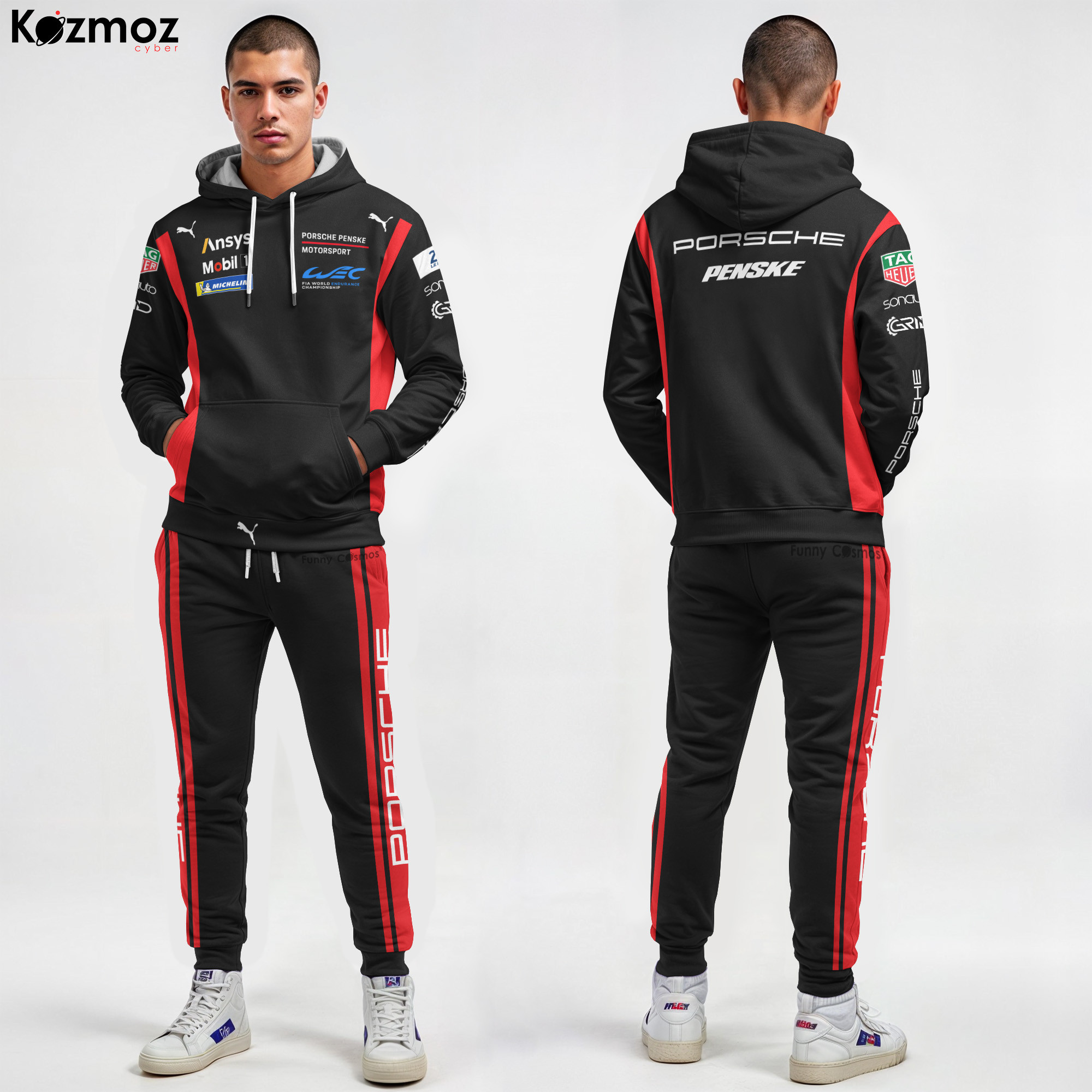 Porsche Penske 963 Le Mans 24h WEC Tribute Racing Tracksuit