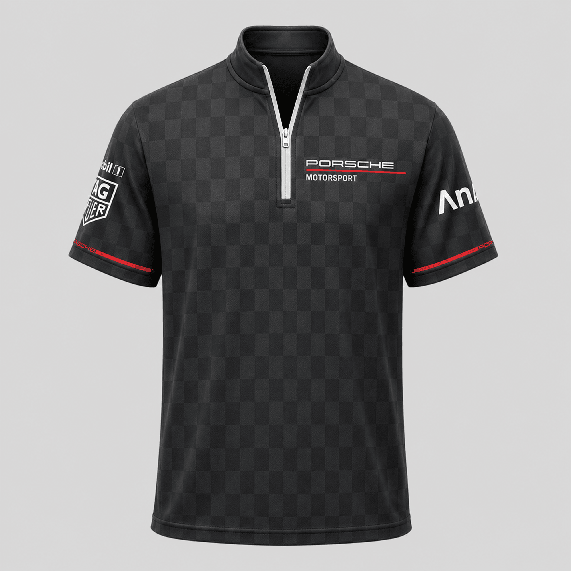 Red Line Teamwear Motorsport WEC Custom Quarter Zip Shirt view 3