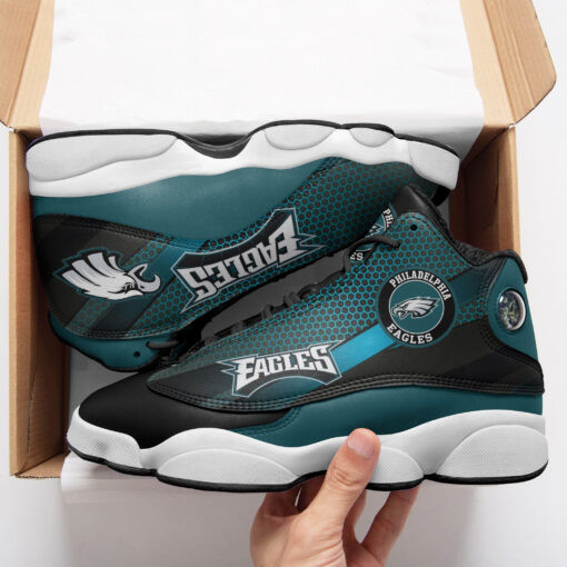 Philadelphia Eagles NFL AJ13 Sneakers Shoes For Men And Women
