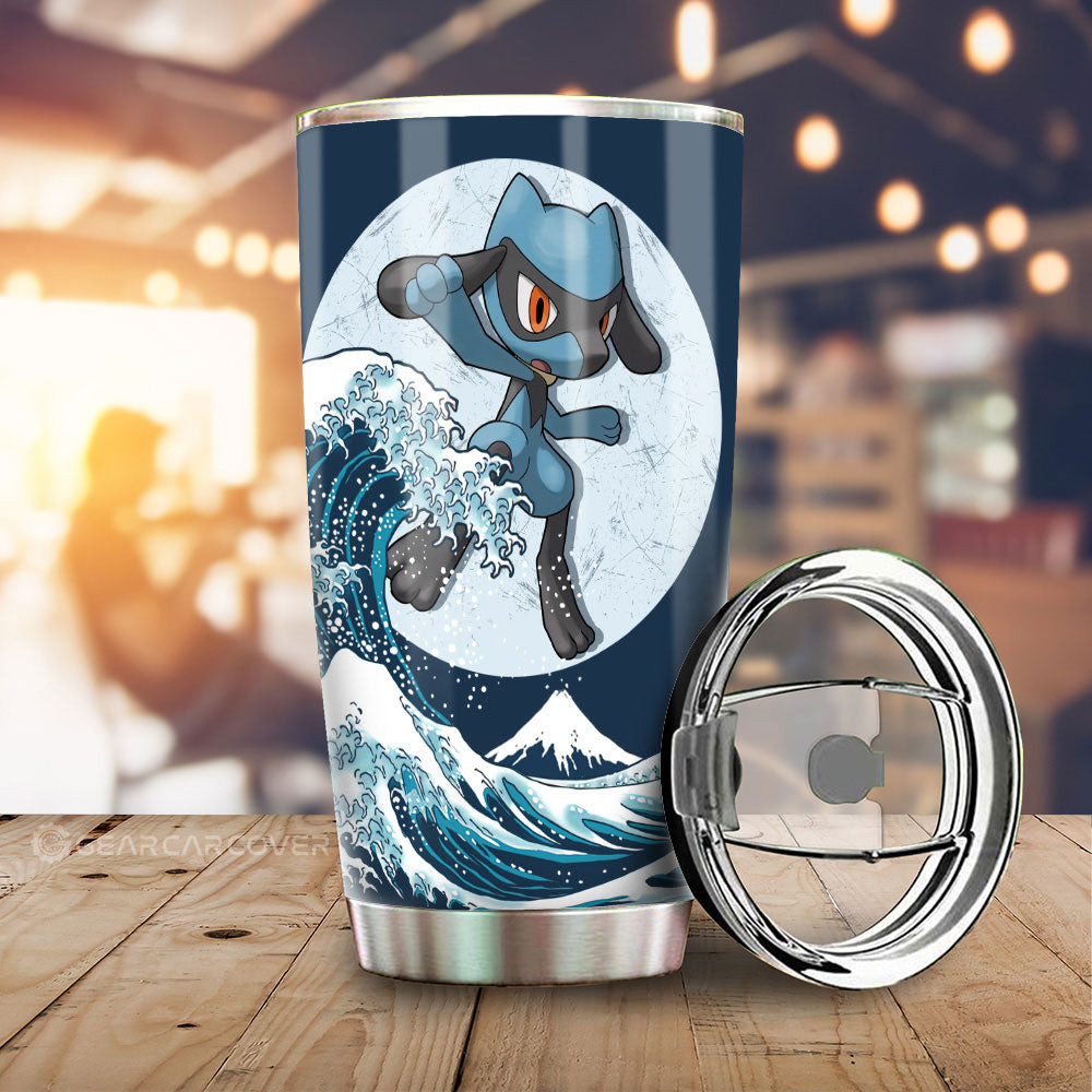 Riolu Tumbler Cup Custom Pokemon Car Accessories - Haillierowe