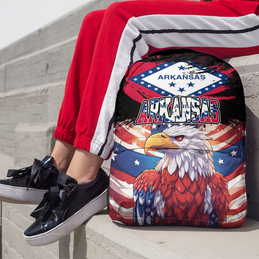 Arkansas Backpack (Custom) - Proudly American Eagle Special Style ...