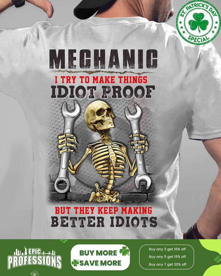 "Mechanic T-Shirt #M030323IDPRF9BMECHZ6