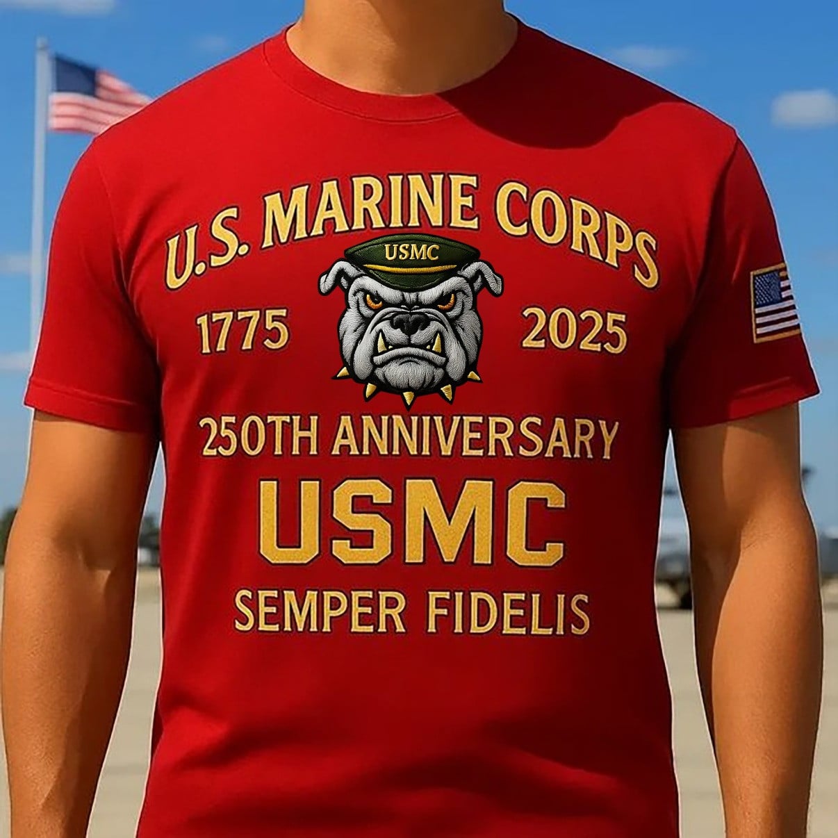 USMC Devil Dog Marine Corps Semper Fi 250Th Anniversary Shirt 2025 ...