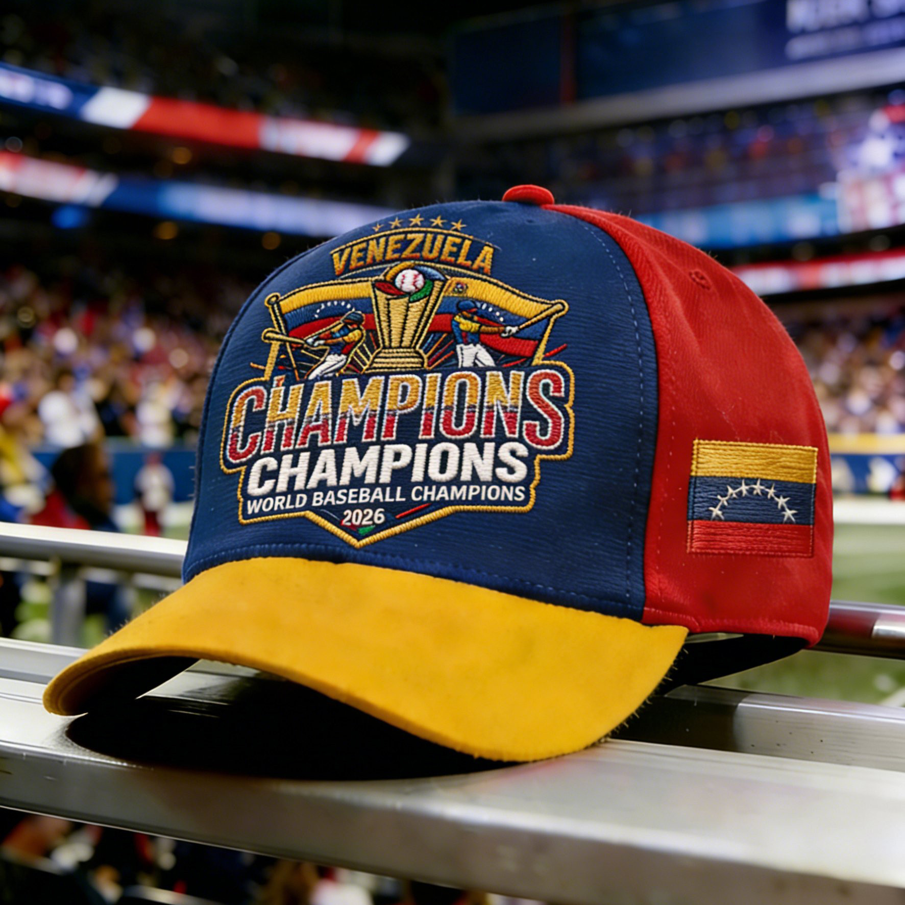 Wbc Baseball Cap Venezuela 2026 WBC Champions Hat 2026 WBC Baseball Cap Fan Gift For ...