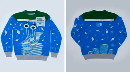 Microsoft Happy Holidays Ugly Christmas Sweater 2023