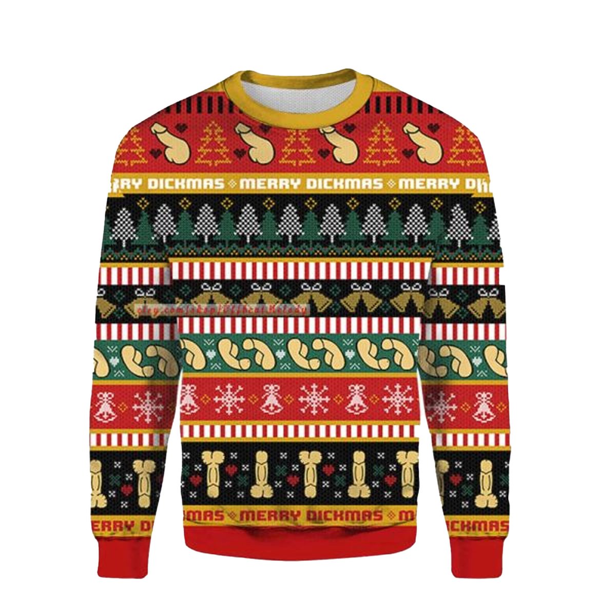 Inappropriate Funny Merry Dickmas