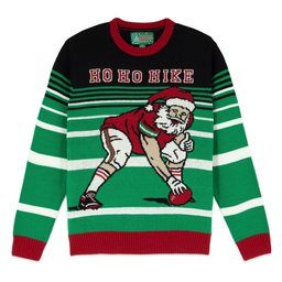 Ho Ho Hike Football Santa