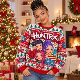 Kpop Demon Hunters Xmas 2026 Ugly Sweater
