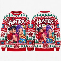 Kpop Demon Hunters Xmas 2026 Ugly Sweater