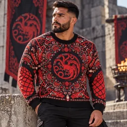 House of the Dragon Targaryen Ugly Christmas Sweater