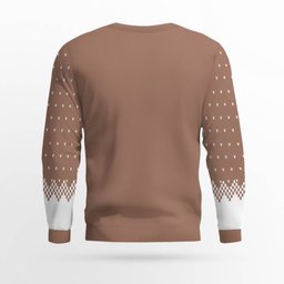 I Eat Ass and Cookies Ugly Christmas Sweater Mocha Mousse