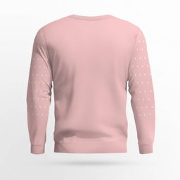 I Eat Ass and Cookies Ugly Christmas Sweater Powder Pink