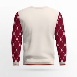 Time to Fuck Shit up Cat Ugly Christmas Sweater Burgundy