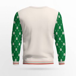 Time to Fuck Shit up Cat Ugly Christmas Sweater Green