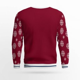 Having A Fucking Meltdown Ugly Christmas Sweater Burgundy