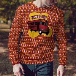 USC Men's Basketball Muss Bus 2024 Ugly Sweater