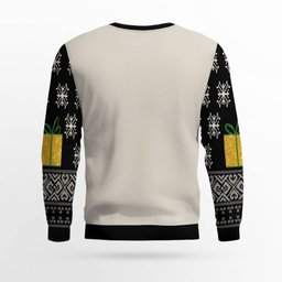 Giddy Up Sluts Ugly Christmas Sweater Black