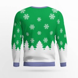 Southpark Towelie Red Eyes Wanna Get High Ugly Christmas Sweater Green