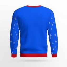 South Park Merry Christmas Asshole Ugly Christmas Sweater Blue