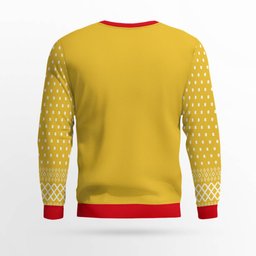 Drink Up Bitches Ugly Christmas Sweater Gold Metallic