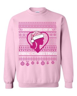 Pink Christmas Ugly Sweater