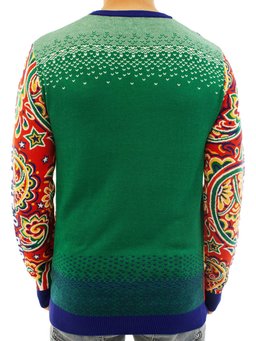 Sip It & Rip It Golf Santa Ugly Christmas Sweater