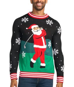 Golfing Santa