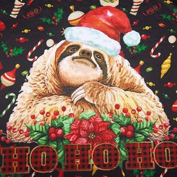 Sloth Ho Ho Ho Xmas