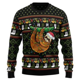 Ugly Cat Pizza Christmas Sweater Jumper