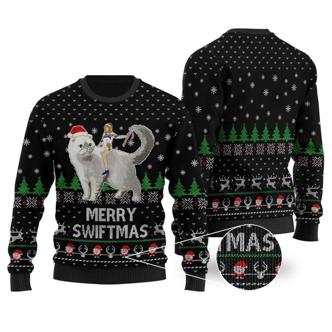 Cat Merry Swiftmas Swifties