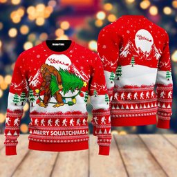 Bigfoot Mery Squatchmas