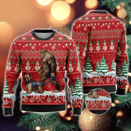 Yorkie Bigfoot Funny Sasquatch