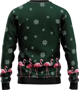 Flamingo Merry Flockin Christmas