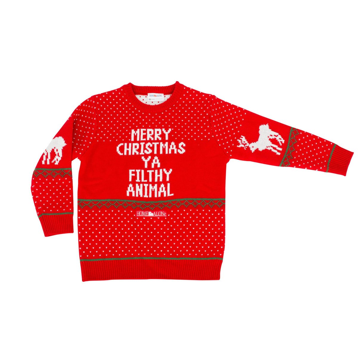 Merry Christmas Ya Filthy Animal Snowflake And Reindeer