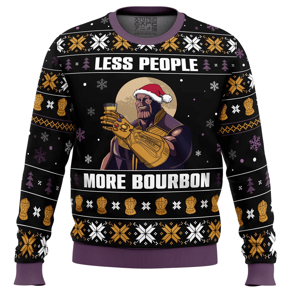 Thanos Less People More Bourbon