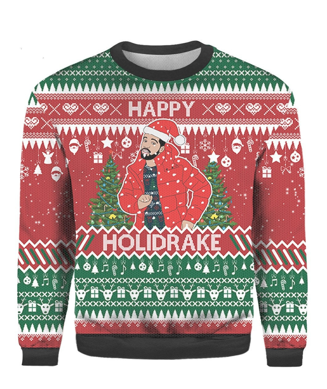 Rapper Drake Happy HoliDrake