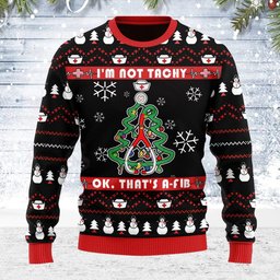 Nurse Christmas I'm Not Tachy Ok That's A Fib Nurse