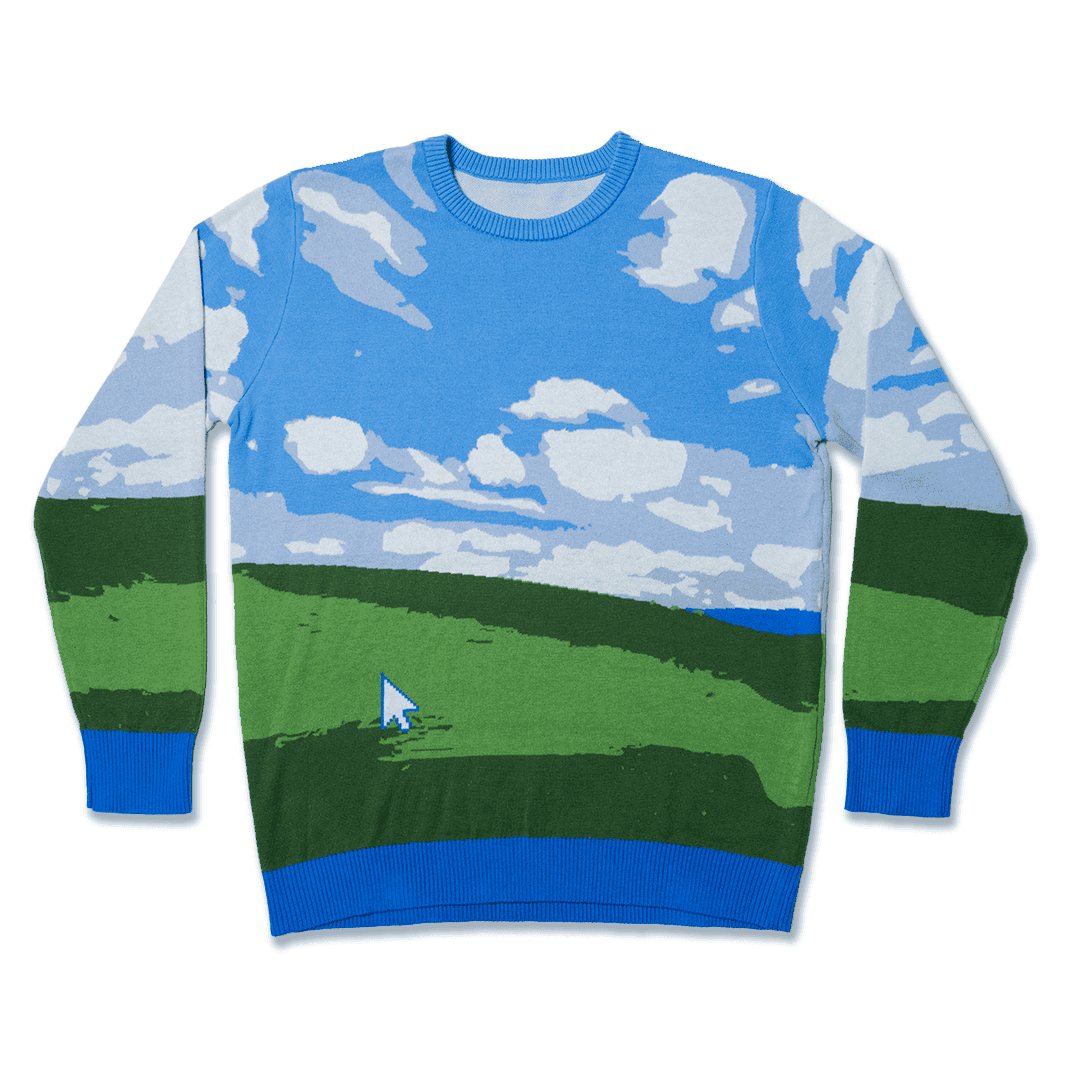 Microsoft 2023 Windows Ugly Sweater Bliss Edition