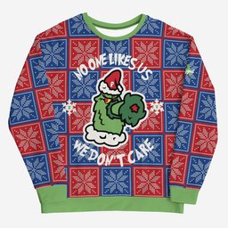 Grinchy Phanatic No One Likes Us We Don't Care - Philadelphia Phillies