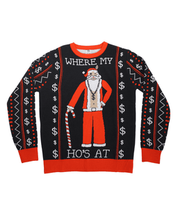 Santa’s Ho’s Ugly Christmas Sweater