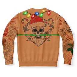 Christmas Life Bra & Tattoos Skeleton Santa