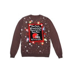 Cleveland Browns Dear Santa All I Want Is For The Browns To Win Light Up