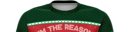 I'm The Reason Santa Has A Naughty List Ugly Sweater - Skullridding
