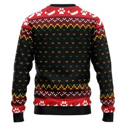 Golden Retriever Don't Stop Ugly Christmas Sweater - Skullridding
